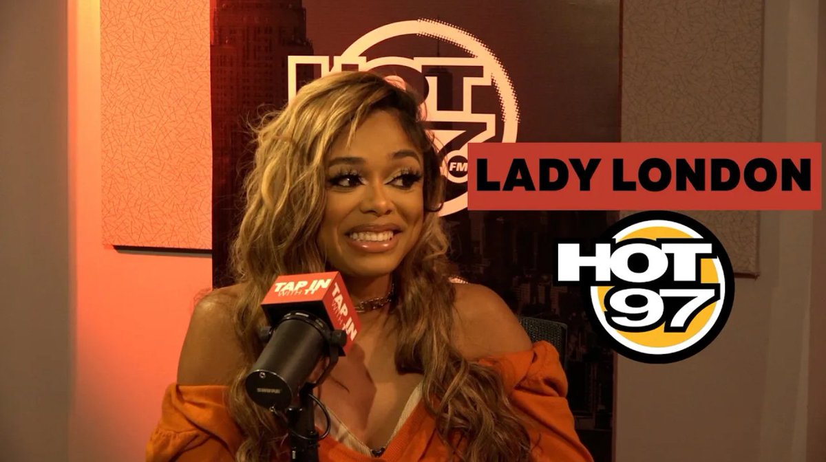 GrindTimeTV's tweet photo. #MustWatch Lady London On HOT 97
https://t.co/M17uVoIBKf | @LadyLondon #hot97 #TTTorrez #LadyLondon #TapinwithTT https://t.co/htjWeKfclT