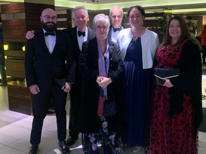 NeckCatherine's tweet photo. SW Prostate Dashboard team ready for the #HSJawards @NHSscw @PeninsulaCancer @SWAGCaAlliance #Datadriventransformation https://t.co/FRxfUIQ9Ef