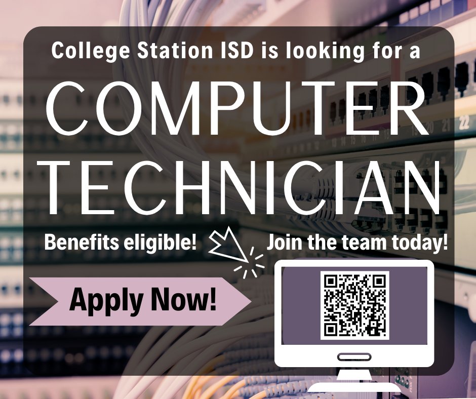 College Station ISD Human Resources tweet media