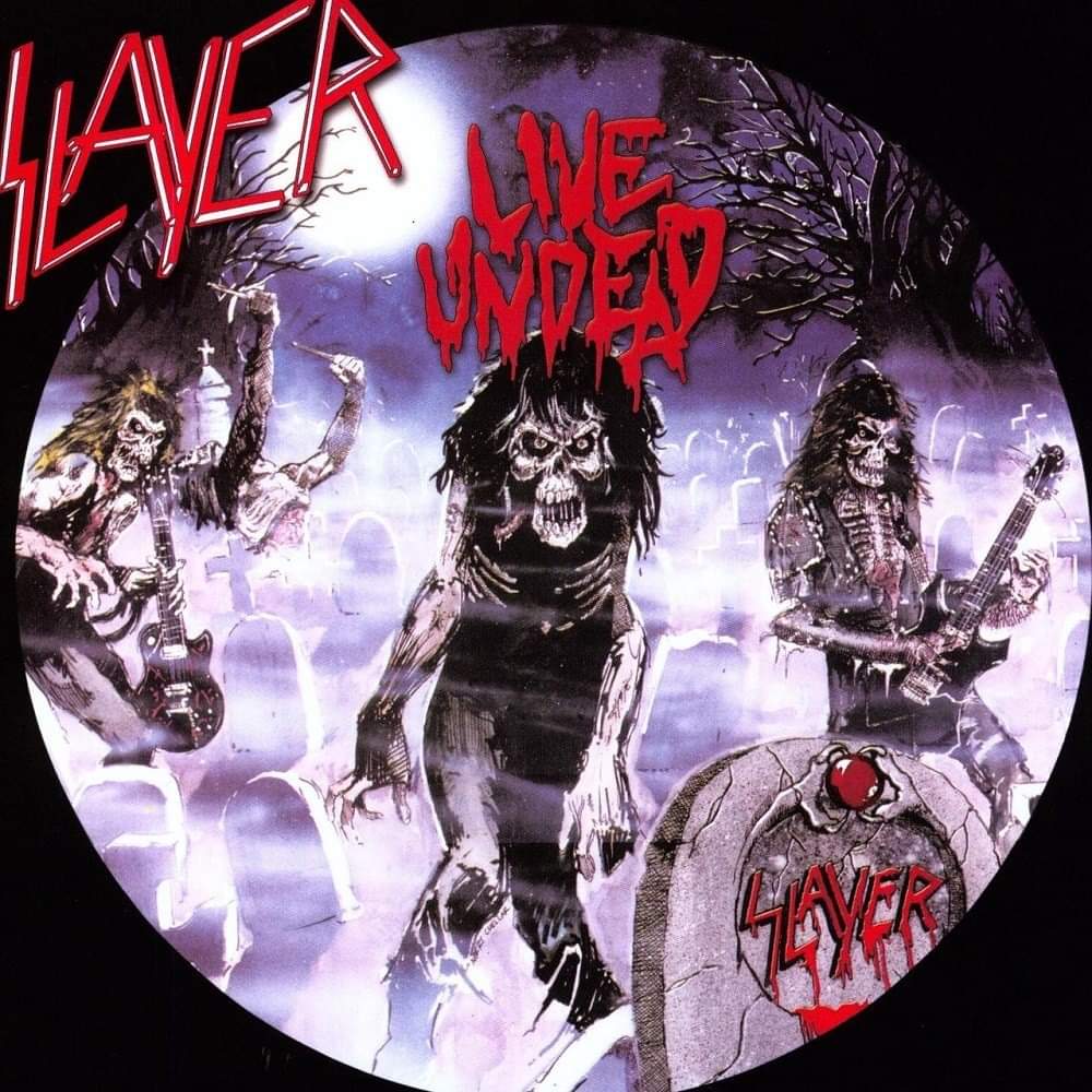 MKissfan's tweet photo. November 16, 1984: Slayer released their first live album "Live Undead".    
#Slayer #LiveUndead https://t.co/j7kZFrf1RP