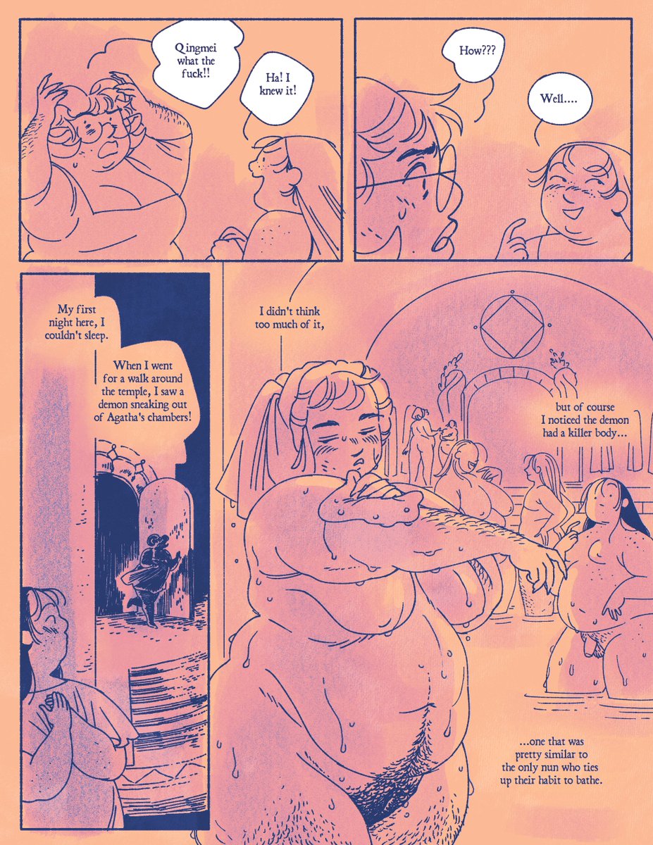 godaughtr's tweet photo. i said i'd post it so here's july's carnation comic

1/4 https://t.co/bs1APKA77H