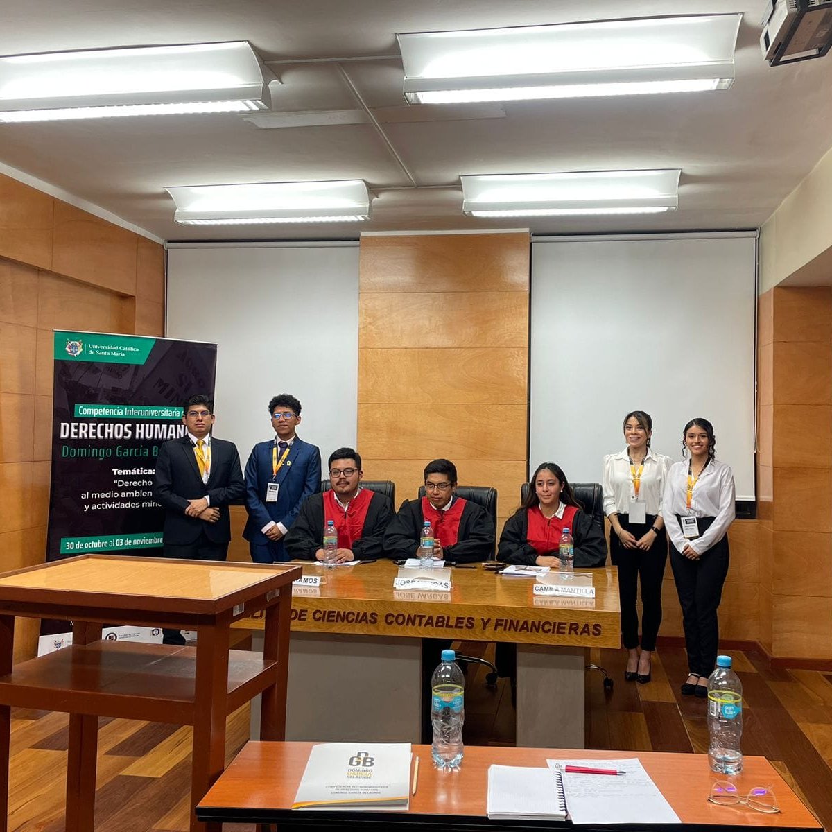 observatorio_gn's tweet photo. El Semillero de Derecho Social y Asuntos de Género de la Universidad de Nariño, destaca su participación en la Competencia Interuniversitaria de Derechos Humanos "Domingo García Belaúnde" en Arequipa, Perú. Organizado por la Universidad Católica de Santa María.
#DerechosHumanos https://t.co/ybO9bouvYN