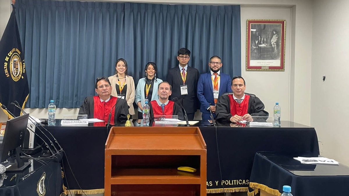 observatorio_gn's tweet photo. El Semillero de Derecho Social y Asuntos de Género de la Universidad de Nariño, destaca su participación en la Competencia Interuniversitaria de Derechos Humanos "Domingo García Belaúnde" en Arequipa, Perú. Organizado por la Universidad Católica de Santa María.
#DerechosHumanos https://t.co/ybO9bouvYN