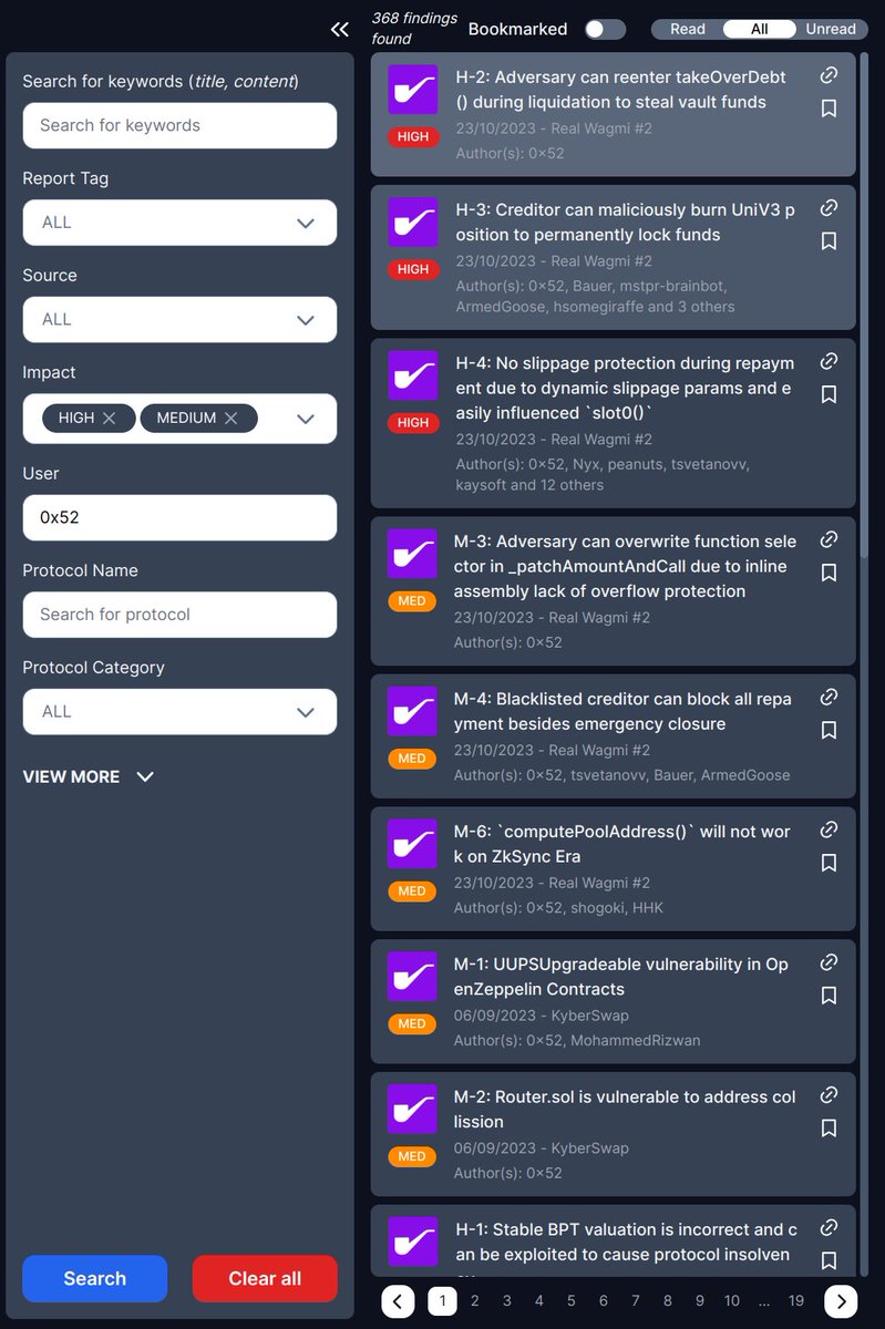 0xblackskull's tweet photo. The best way to discover top-notch web3 auditor reports on @SoloditOfficial is by searching for them by name. https://t.co/BXTxKzpTj9