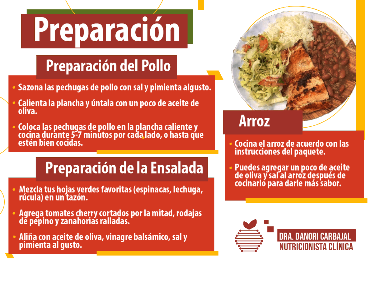 ¡Hoy en el menú: Pollo a la parrilla con arroz integral y ensalada fresca! 🥗🍗 Una combinación perfecta de sabores y nutrientes para alimentar tu cuerpo de manera saludable.💪
¡Come bien, siéntete bien! 🌿❤️ ¿Qué hay en tu plato hoy? #ComidaSaludable #EnergiaNatural #Bienestar