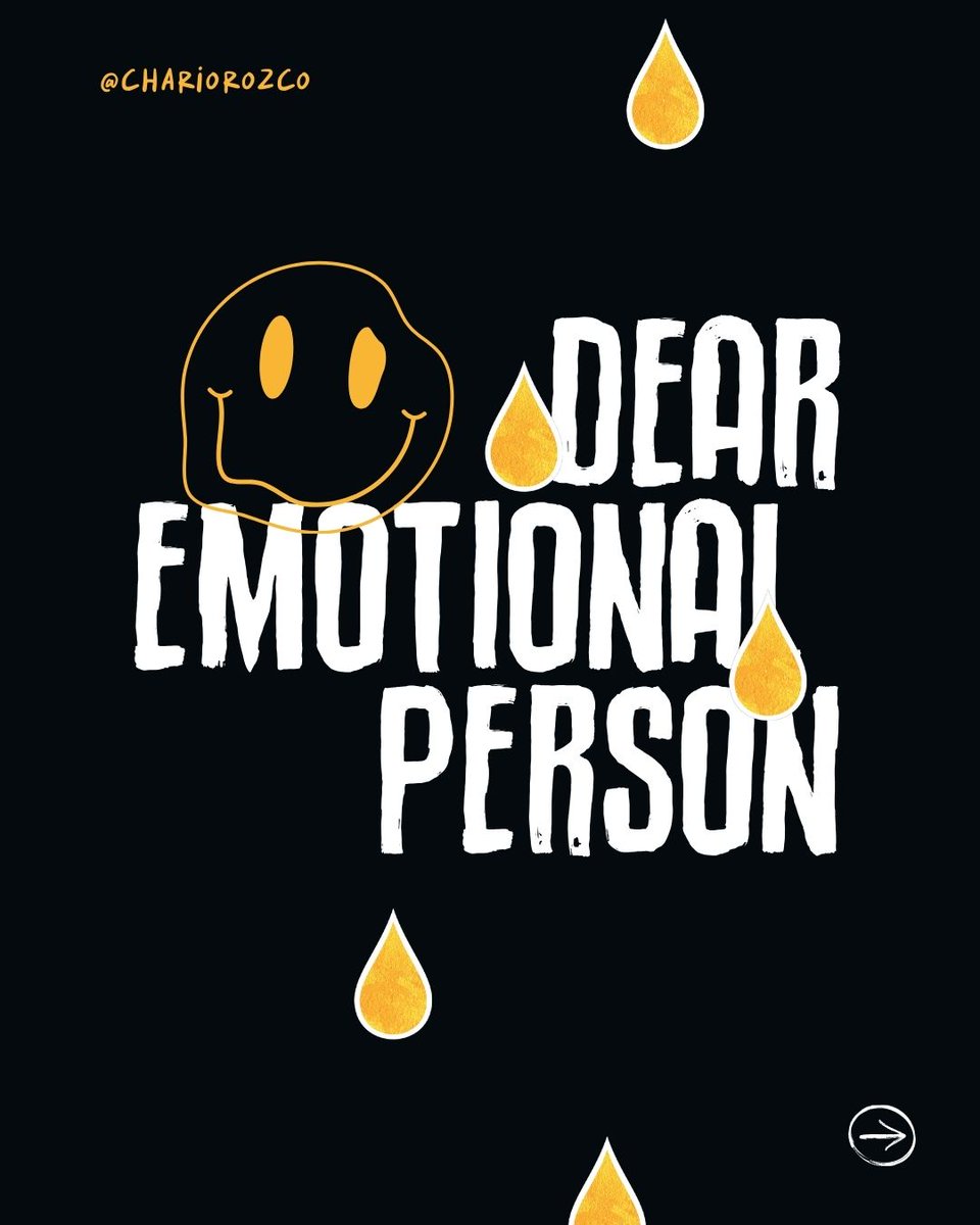 ChariOrozco's tweet photo. Dear Emotional Person...

Me, I'm talking to myself. https://t.co/9Vvi0Qjrbp