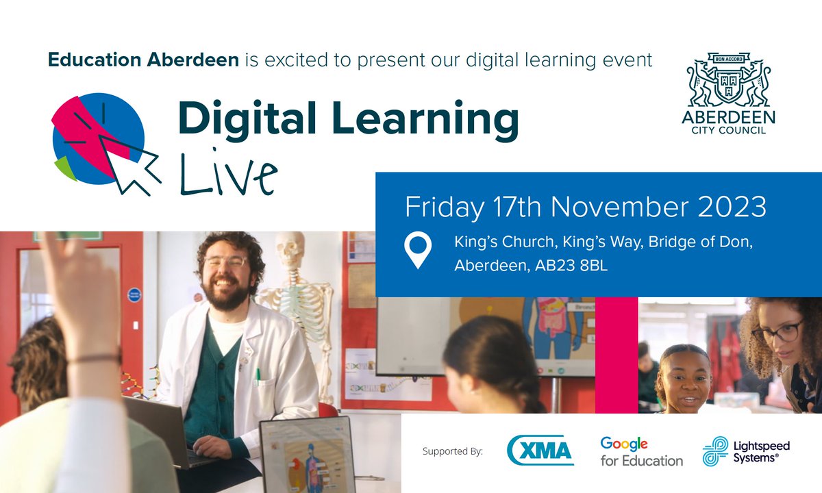 accdigitalteam's tweet photo. It's happening! We are very much looking forward to tomorrow and our Digital Learning Live event #ACCDLL23. https://t.co/aVgHe1RrXd