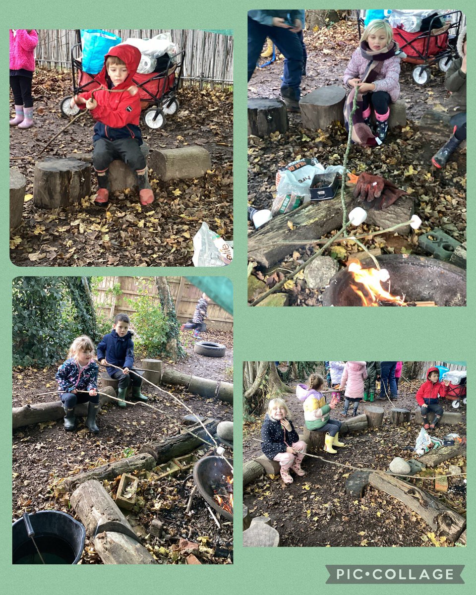 ysgolyddraig's tweet photo. Thank you @walkinthewild1 for a great forest schools session #Ogwr had a lovely time making s’mores #YYDchallenge #YYDenjoy #forestschool https://t.co/00jwebeEvF