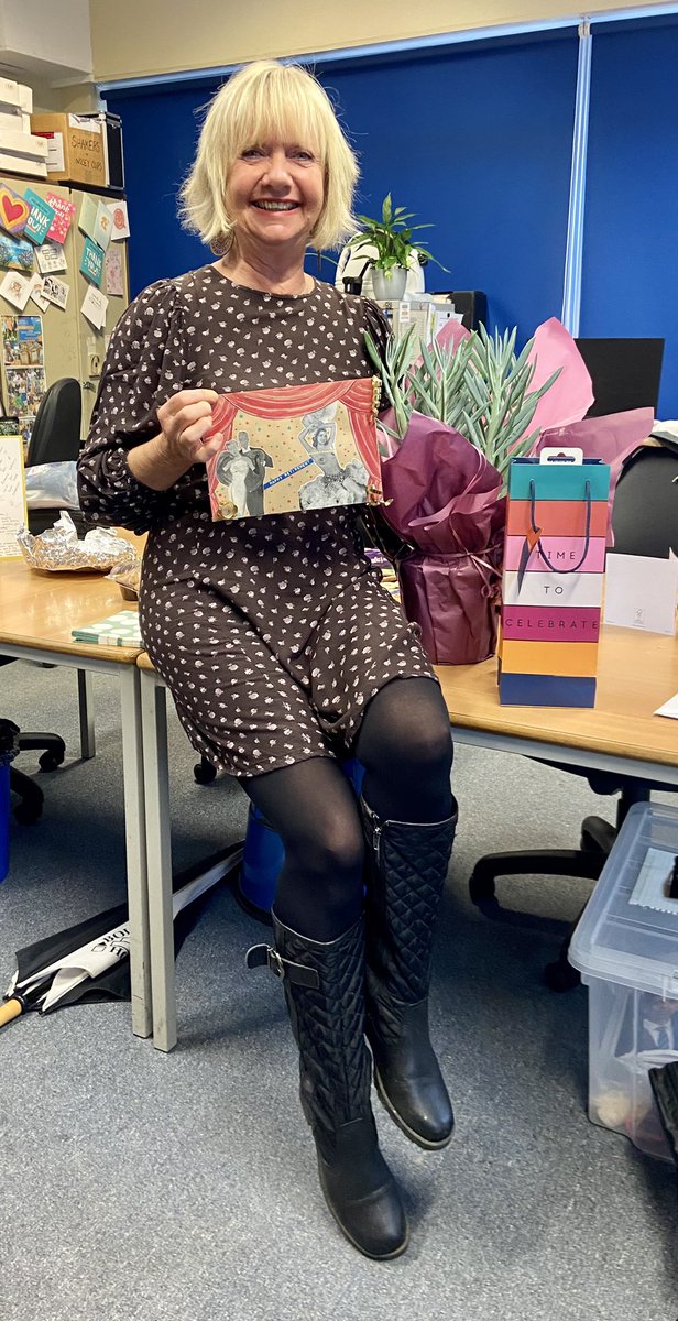 StrokeRother's tweet photo. With a heavy heart we said goodbye to our amazing RSW Christine King who retired today. We are proud to call Chris a colleague at CSR for the last four years and we will miss her terribly. Chris worked at st Mary’s after qualifying as a Nurse in 1977, then worked as an educator… https://t.co/1RrlkNLxql