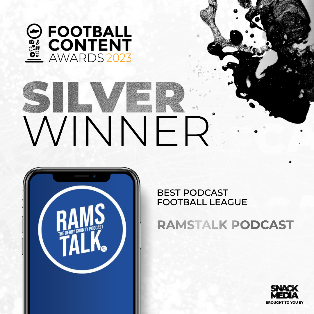 The_FCAs's tweet photo. 🥈⚽️ The Best Podcast - Football League Silver Award goes to... RamsTalk Podcast @RamsTalkPod 👏 https://t.co/9dMnKedK9P