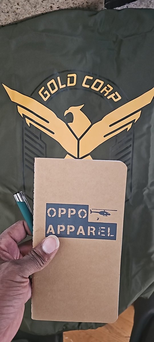 Thanks @TheRealOppo @OppoApparel for the fashionable swag... #Goldcorp