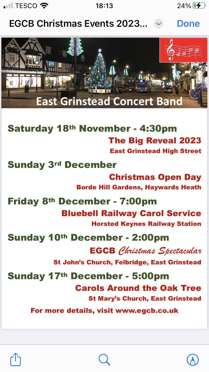 EG Concert Band tweet media