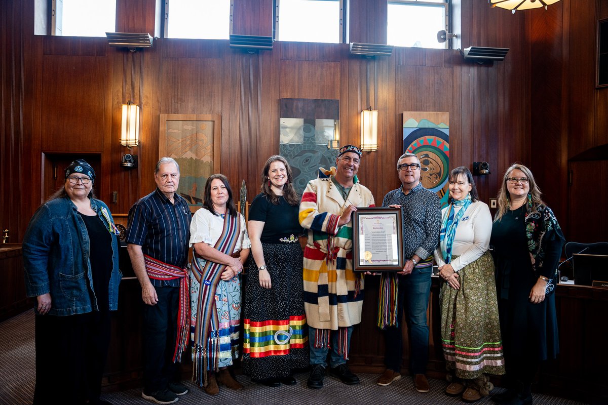 Today, we commemorate the life of Louis Riel, and the legacy he left behind. He fought for the inherent rights of Métis people across Canada and sought to build a strong, proud and prosperous Métis Nation. His dream is one that MNBC continues to work towards. @CityofVancouver