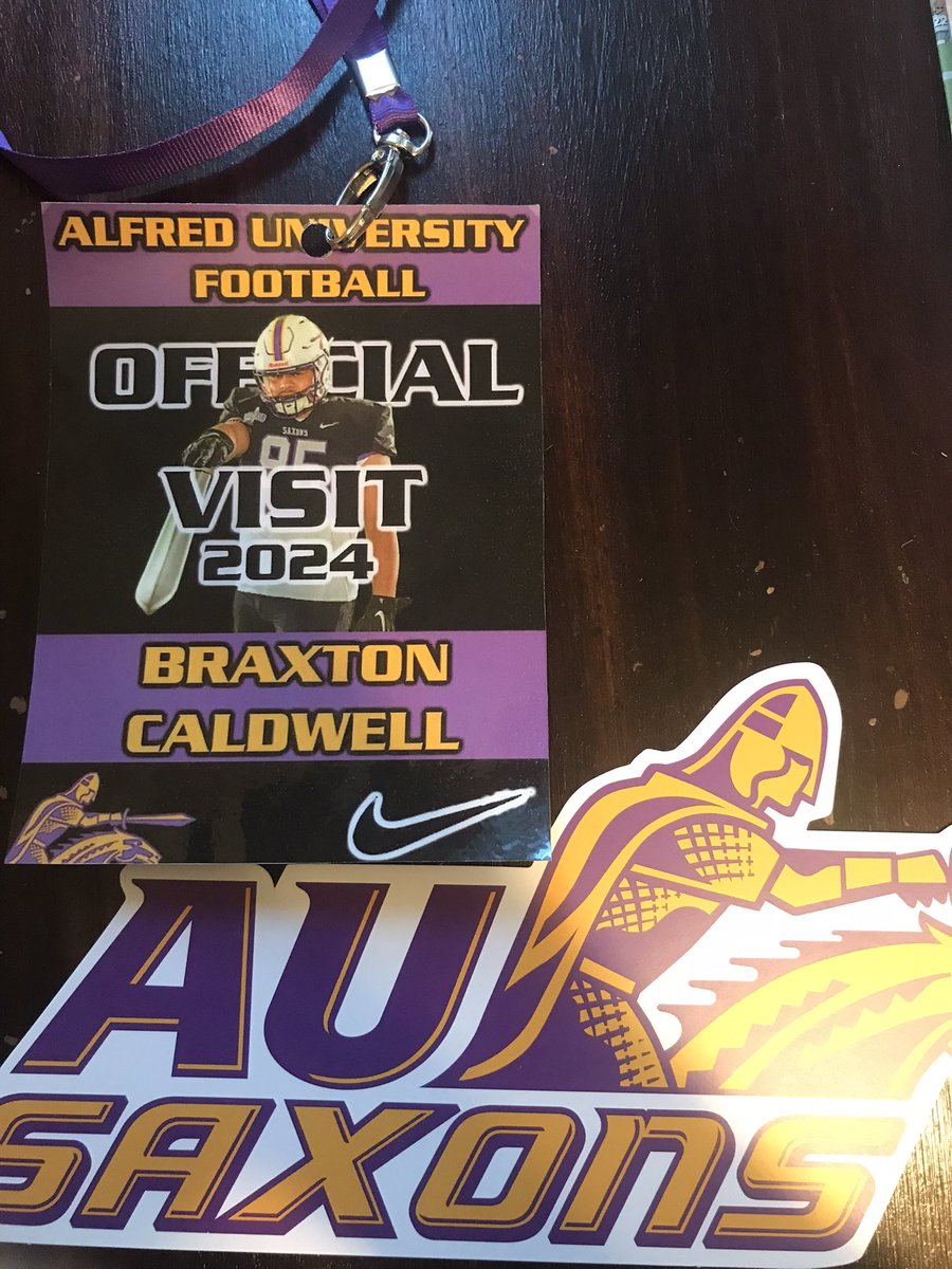 Braxton Caldwell (@braxtoncaldwe78) on Twitter photo Had a great official visit at <a href="/AUSaxonFootball/">Alfred U Football</a> thank you <a href="/Coach_Rankl/">Bob Rankl</a> for the invite! <a href="/CoachOlasupo/">Coach Mo</a> <a href="/JohnVita20/">John Vita</a> <a href="/LB_CoachBona/">Brady Bonacquisti</a> <a href="/CoachMilesAU/">Hunter Miles</a> Had a great official visit at <a href="/AUSaxonFootball/">Alfred U Football</a> thank you <a href="/Coach_Rankl/">Bob Rankl</a> for the invite! <a href="/CoachOlasupo/">Coach Mo</a> <a href="/JohnVita20/">John Vita</a> <a href="/LB_CoachBona/">Brady Bonacquisti</a> <a href="/CoachMilesAU/">Hunter Miles</a>