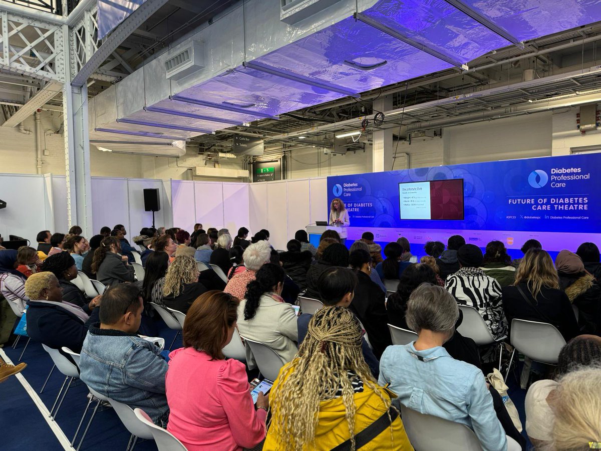 helenpgowers's tweet image. Heartwarming to see so many people interested in promoting diet and lifestyle to achieve type 2 diabetes remission at the DPC today 🥳 #DPC2023