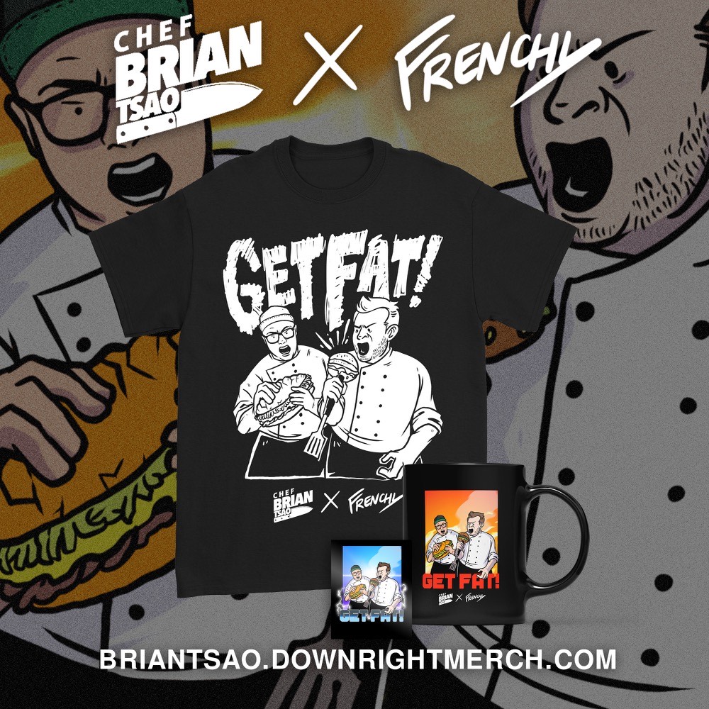 🎙️👕✨DROP IT LIKE ITS HOT... New GET FAT Merch 🍽️👨‍🍳 👉Snag this exclusive design before it's gone. 🏃‍♂️🏃‍♀️ #LimitedEdition #ChefStyle #SYWGFPodcast #FoodieFashion #NewMerchAlert 
👇👇👇👇👇👇👇👇👇👇👇👇👇👇👇👇👇👇👇
ow.ly/XyPs50Q8xyT