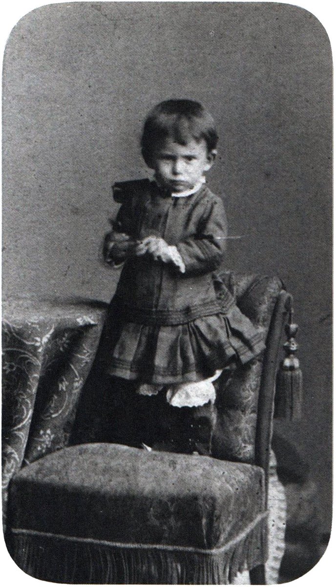 DepartureJay's tweet photo. Kafka, age 2. Pouting. https://t.co/76RAIVEnqD