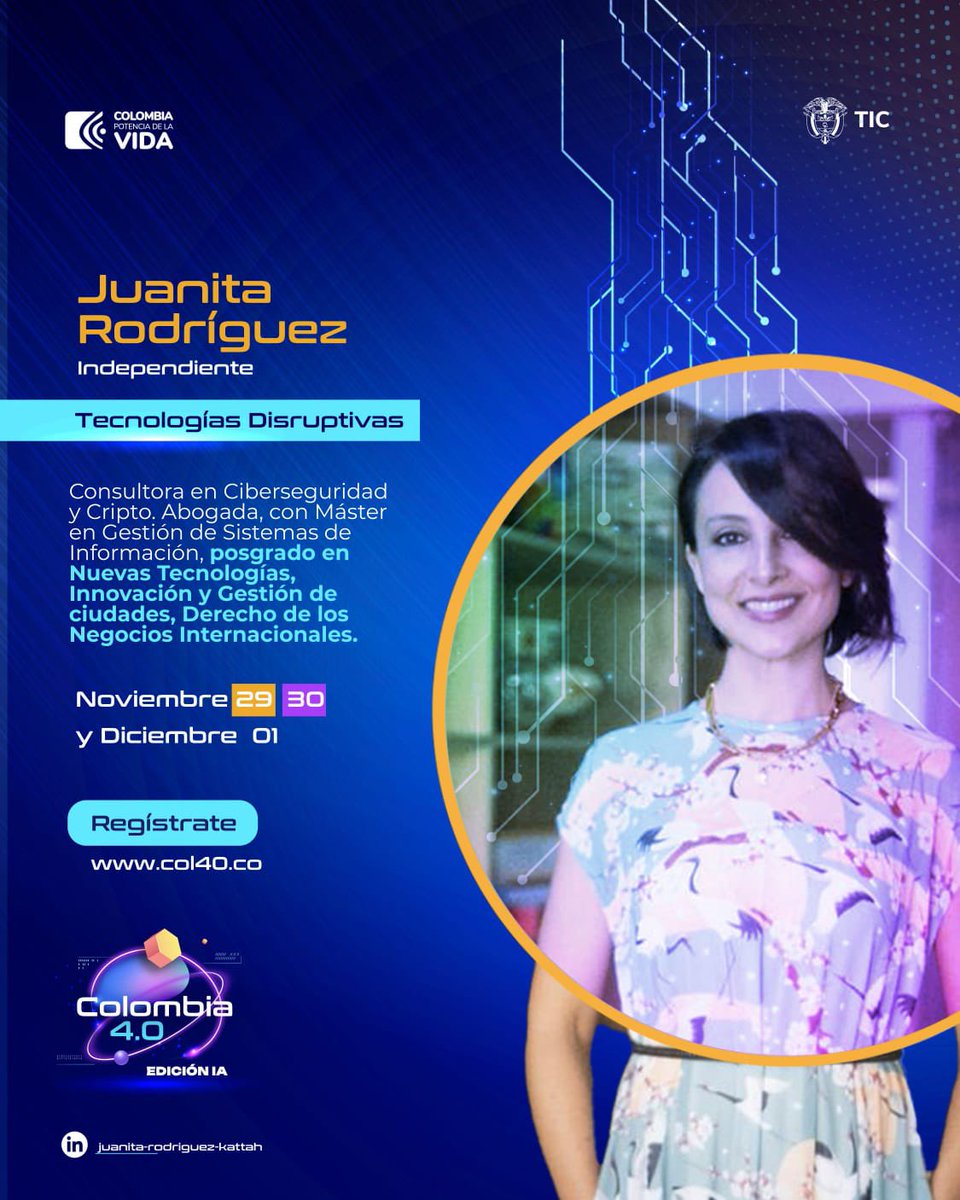 jrodriguezk's tweet photo. Como dice @MadridMaloL estar en Colombia 4.0 es como volver a🏠. Feliz de participar en esta edición, esta vez como invitada, para hablar del presente y futuro de los exchanges de Cripto con los actores más relevantes del ecosistema en🇨🇴 @BinanceLATAM @BudaPuntoCom @BitsoColombia https://t.co/USMZQOvy7K