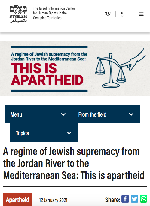 caitoz's tweet photo. The claim that Israel is not an apartheid state is not a position anyone needs to take seriously. It's crazy how Israel apologists have convinced the public to believe this is still a question up for debate when all relevant mainstream institutions regard it as a settled matter. https://t.co/cbPOa7CEIh