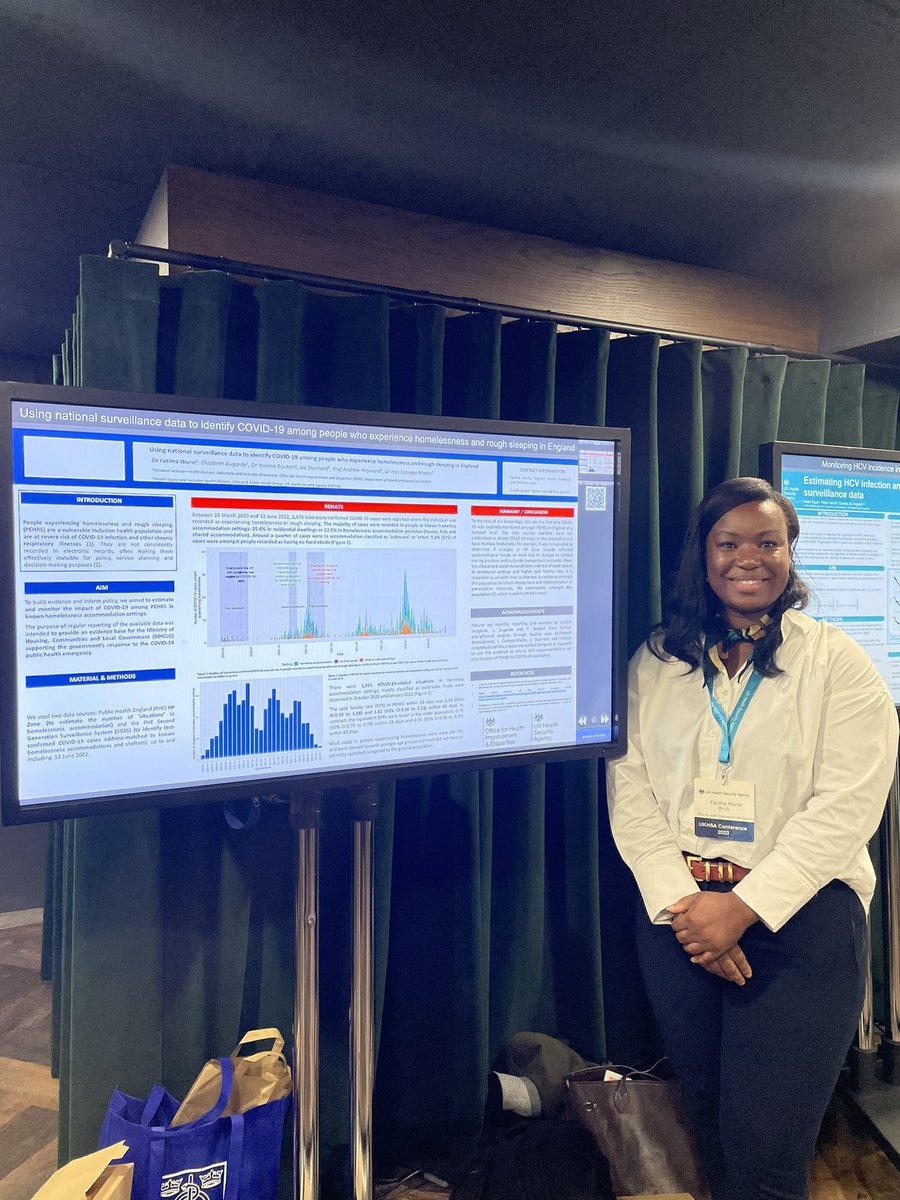 Dr Fatima Wurie, PhD PFPH 🇬🇧🇸🇱 (@wuriefatima) on Twitter photo Thank you <a href="/UKHSA/">UK Health Security Agency</a> Health Equity Board for the opportunity to present on national #covid surveillance in #Homeless accommodation settings #UKHSA23 on behalf of <a href="/OHID/">Office for Health Improvement and Disparities</a> Inclusion Health team @LizzieAugarde <a href="/BoukariYamina/">Yamina Boukari</a> Jez Stannard <a href="/inescamposmatos/">Inês Campos Matos</a> & Andrew Hayward <a href="/UKHSA/">UK Health Security Agency</a> Thank you <a href="/UKHSA/">UK Health Security Agency</a> Health Equity Board for the opportunity to present on national #covid surveillance in #Homeless accommodation settings #UKHSA23 on behalf of <a href="/OHID/">Office for Health Improvement and Disparities</a> Inclusion Health team @LizzieAugarde <a href="/BoukariYamina/">Yamina Boukari</a> Jez Stannard <a href="/inescamposmatos/">Inês Campos Matos</a> & Andrew Hayward <a href="/UKHSA/">UK Health Security Agency</a>