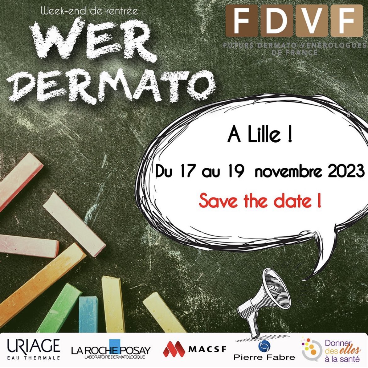 FDVF - Futurs Dermato-Vénérologues de France tweet media