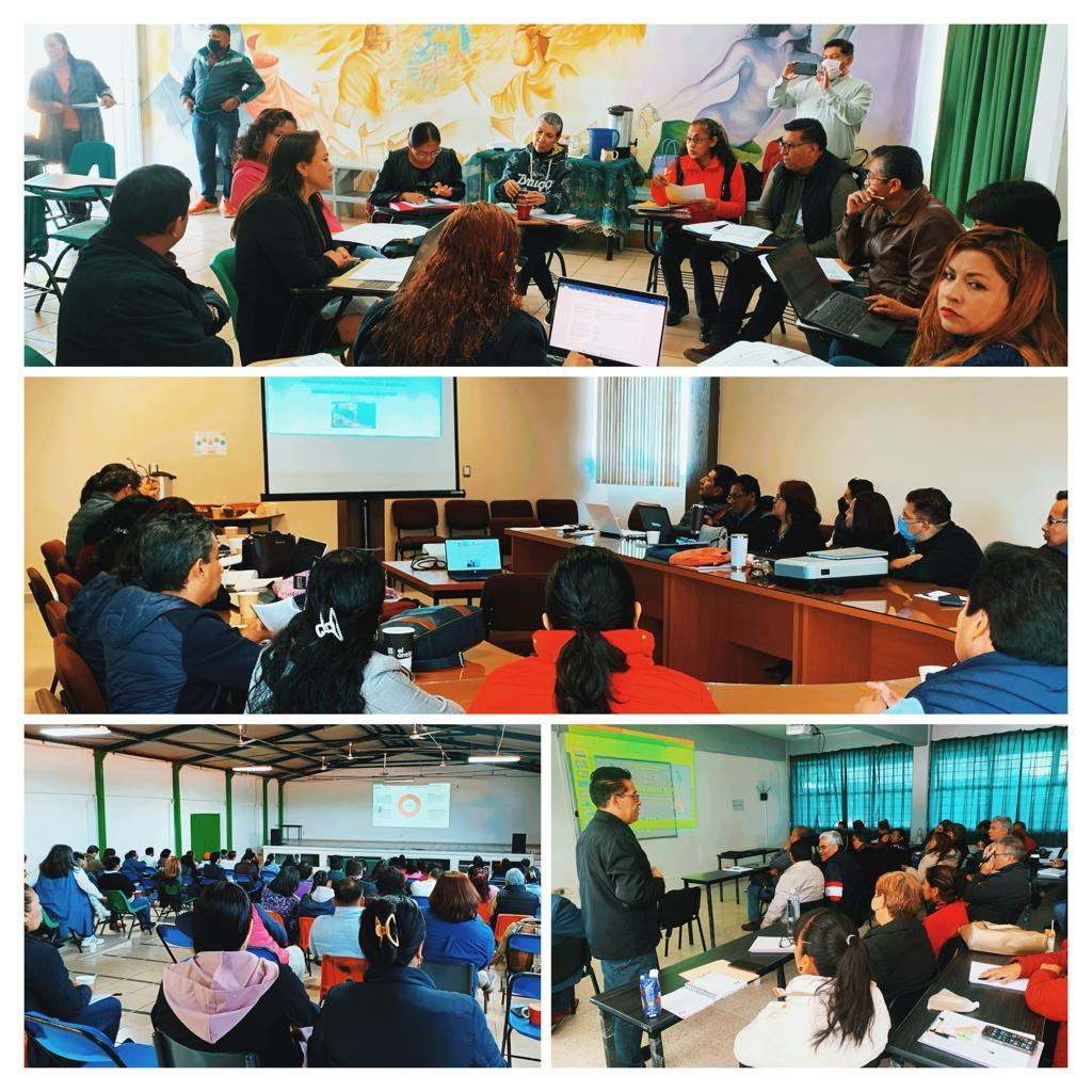 SBGOriente's tweet photo. Asesores de @SBGOriente, a cargo del Dr. Edmundo Martínez Vidal, acompañaron a docentes de las #EPO9, #EPO13, #EPO14 y #EPO100 durante la Jornada de Acompañamiento Fase Ordinaria de las Zonas Escolares BG 039 y 041, donde se revisaron diversos temas, entre ellos los indicadores. https://t.co/VPYAoevjOP