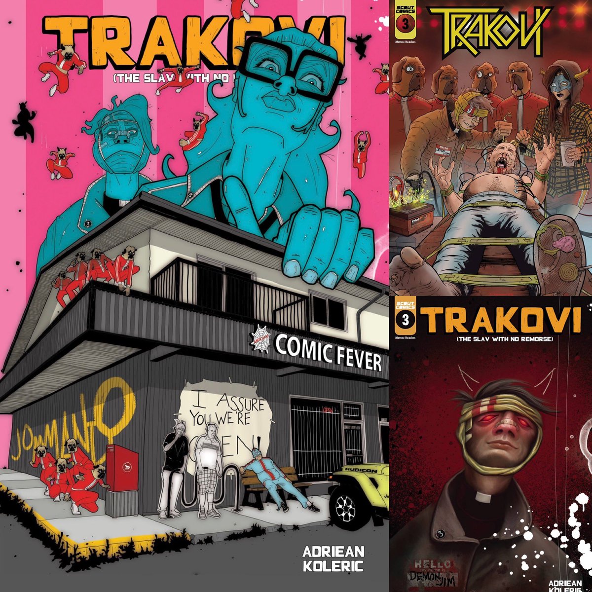 3PRESS COMICS tweet media