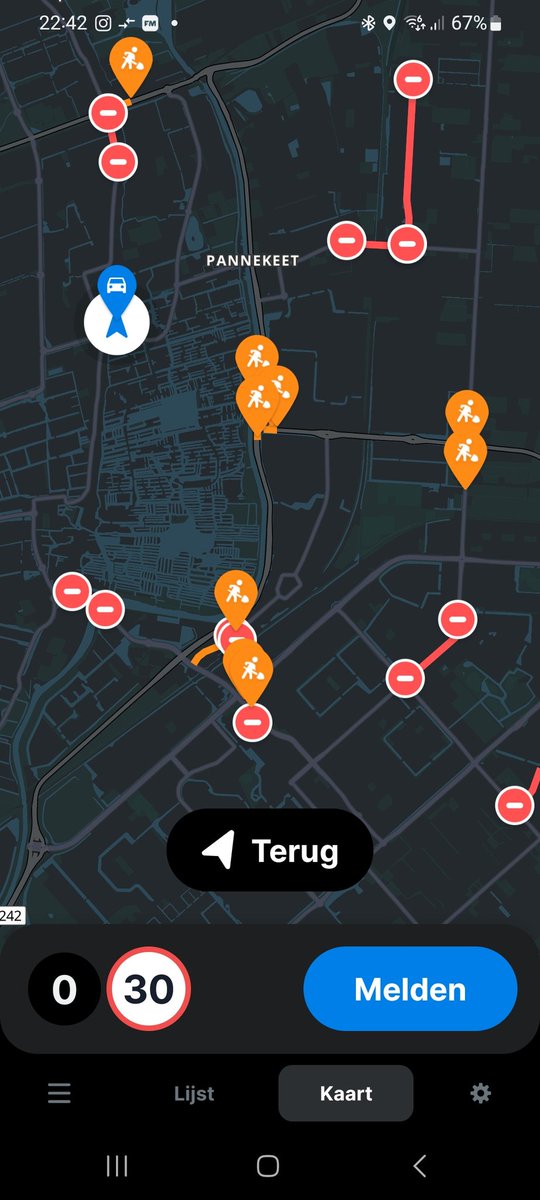 Fijn hoor, de ambtenaren en planners van dijk en waard, verkeerschaos creëren is ook een vak, dank u wel.