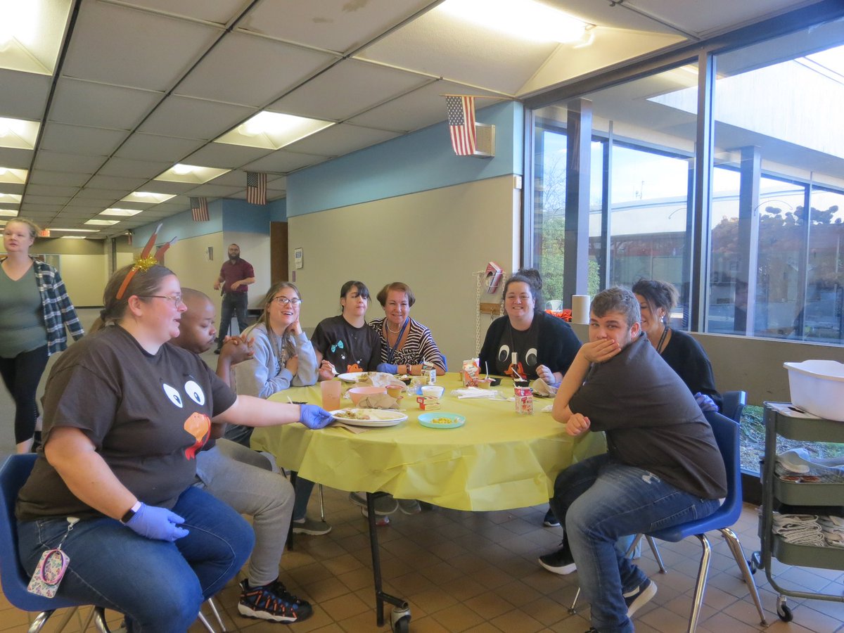 Today was our Thanksgiving Feast Celebration. Staff and students enjoyed a turkey lunch together. Thank you to everyone who helped make this possible. Let’s remember everyone and everything we have to be thankful for.