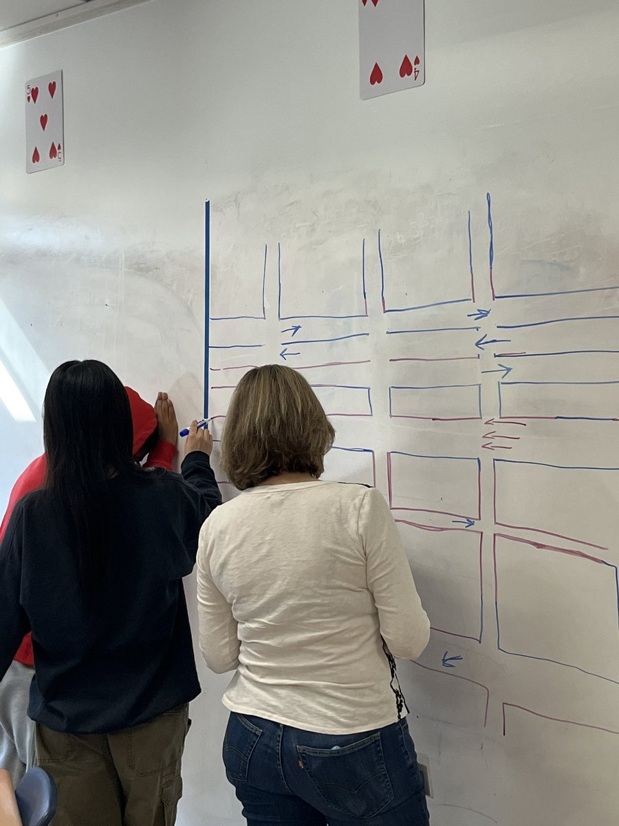 JessicaLeitman's tweet photo. #Team202 🔍explores geometry with our Transversal City Project! 🏙️ Discovering angles 📐and lines that shape our environment. HUGE shoutout to our TAs for their invaluable help! #WeAreChappaqua @Greeley_Math @Lauren_Olmo @jsullivan165 @ski626 @PlateKaitlyn https://t.co/jskJmdWeaO
