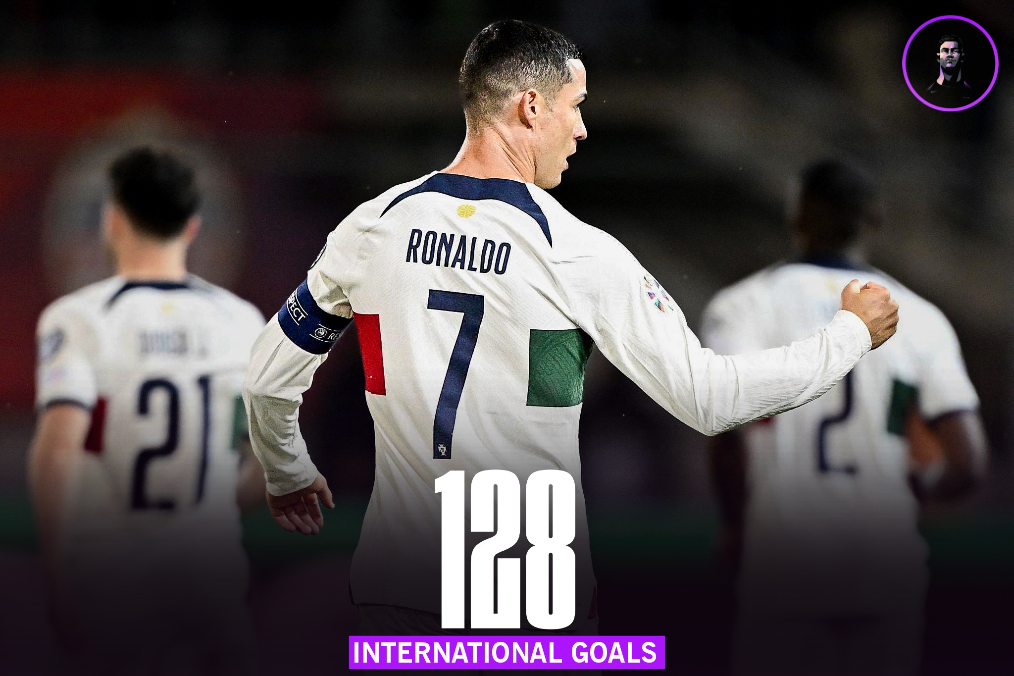 Ronaldo Hits Milestone: Scores 128th Goal for Portugal 2