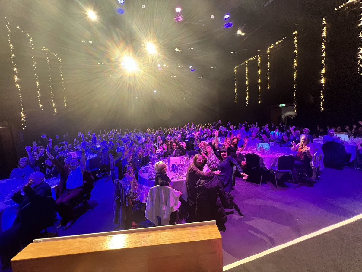 edjames_'s tweet photo. View from the stage at the #bchcvip23 awards https://t.co/ZddSG75TC7