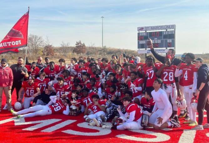 St. Marcellinus 35
Clarkson 14

2023 Ropssaa Senior tier 2 Champions!

Thank you to everyone who supported the program this past year!!  Great win for the players and school community!!

123 Spirit
321 Family