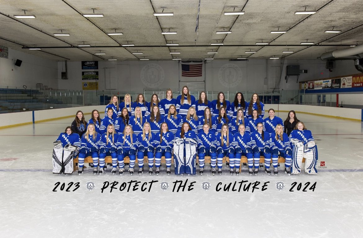 WarriorGirlsHoc's tweet photo. Protect The Culture 2023-2024 💙🤍💜 https://t.co/7kMmJEl1ka