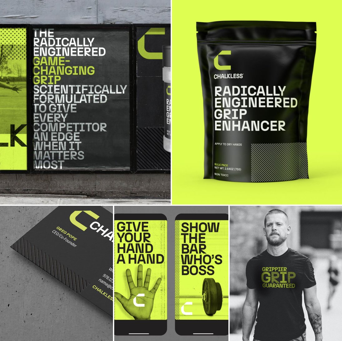 A big thank you to the <a href="/Chalkless/">Nakazato T.</a> team who gave Shavrick &amp; Partners the opportunity to re-imagine and re-brand a genuine game-changing product that’s unlike any other in its category. See the case study here:
shavrick.com/project/chalkl…

#brandidentity #sportsmarketing #packagedesign