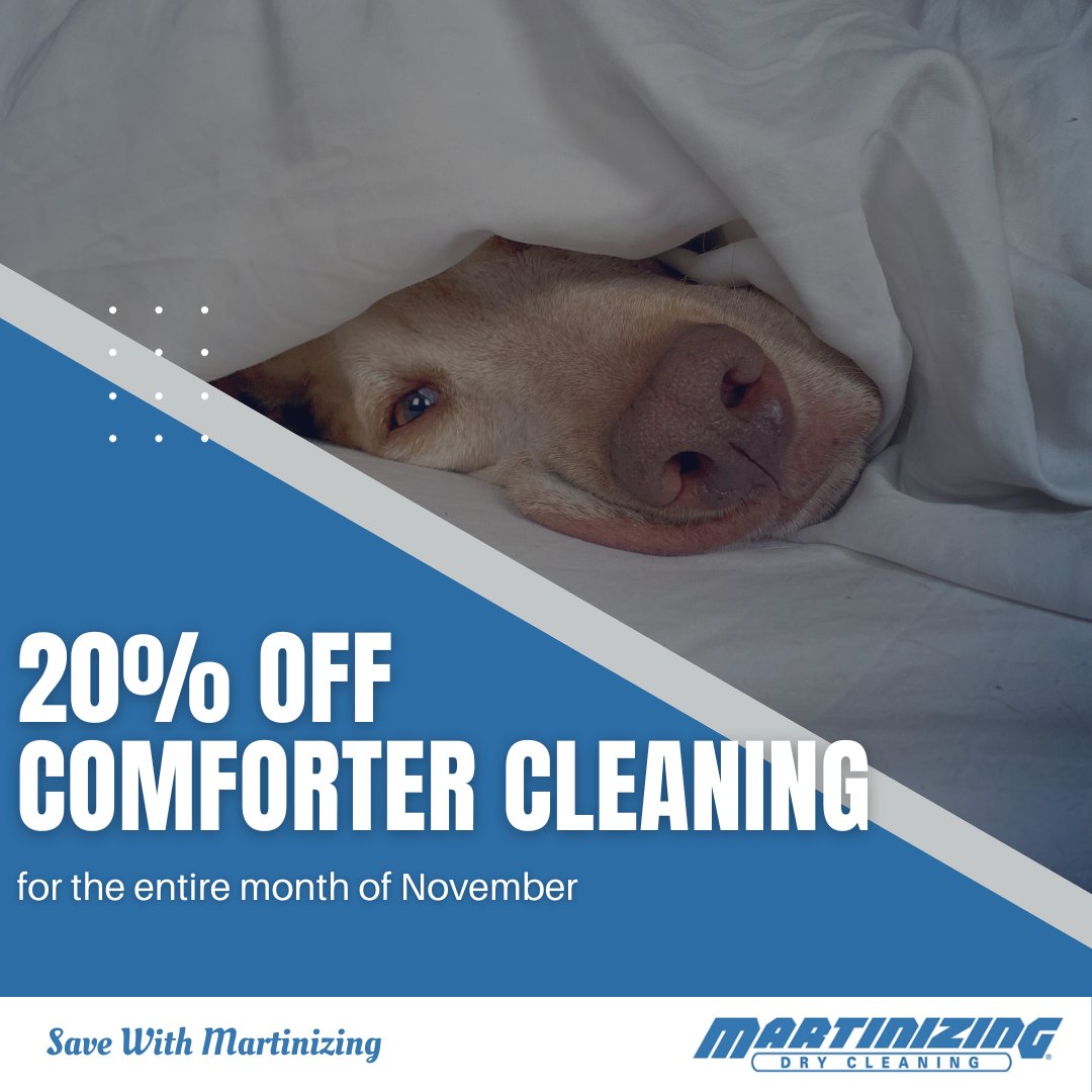 Martinizing_NY's tweet photo. According to the Good Housekeeping Institute, you should clean your bedding once a week, your pillows every other month and your comforter every three months. π± β¨
https://t.co/cZsFseBx2m #GreenEarthCleaning #DryCleaning #ComforterCleaning #Martinizing #Fairport https://t.co/zy0uPgHC5d