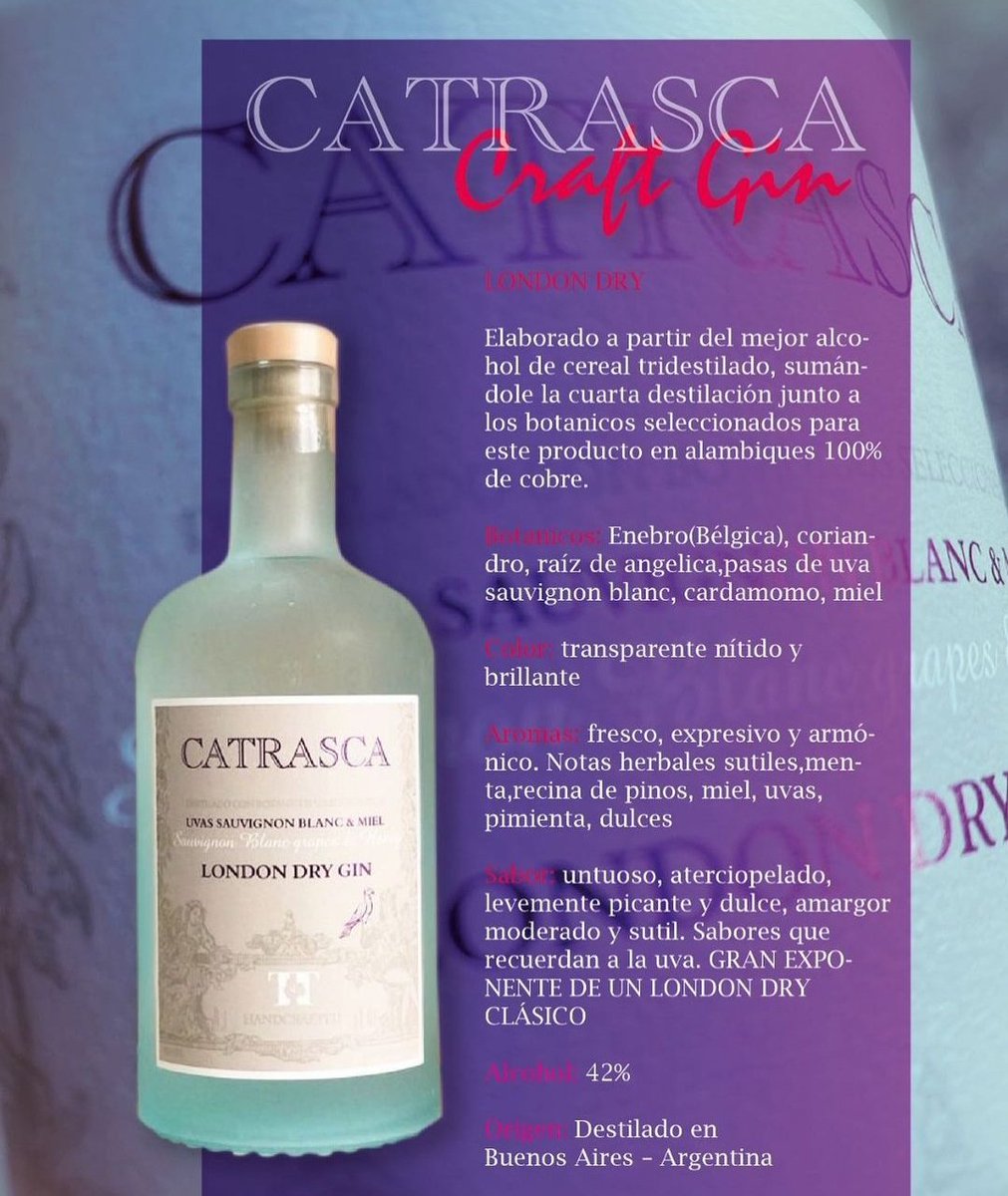 bodegas_e's tweet photo. El día pide Gin!!!
#Catrasca con Sauvignon Blanc Berrinche y miel!
Pedilo!!! https://t.co/gaYU2uOHz0