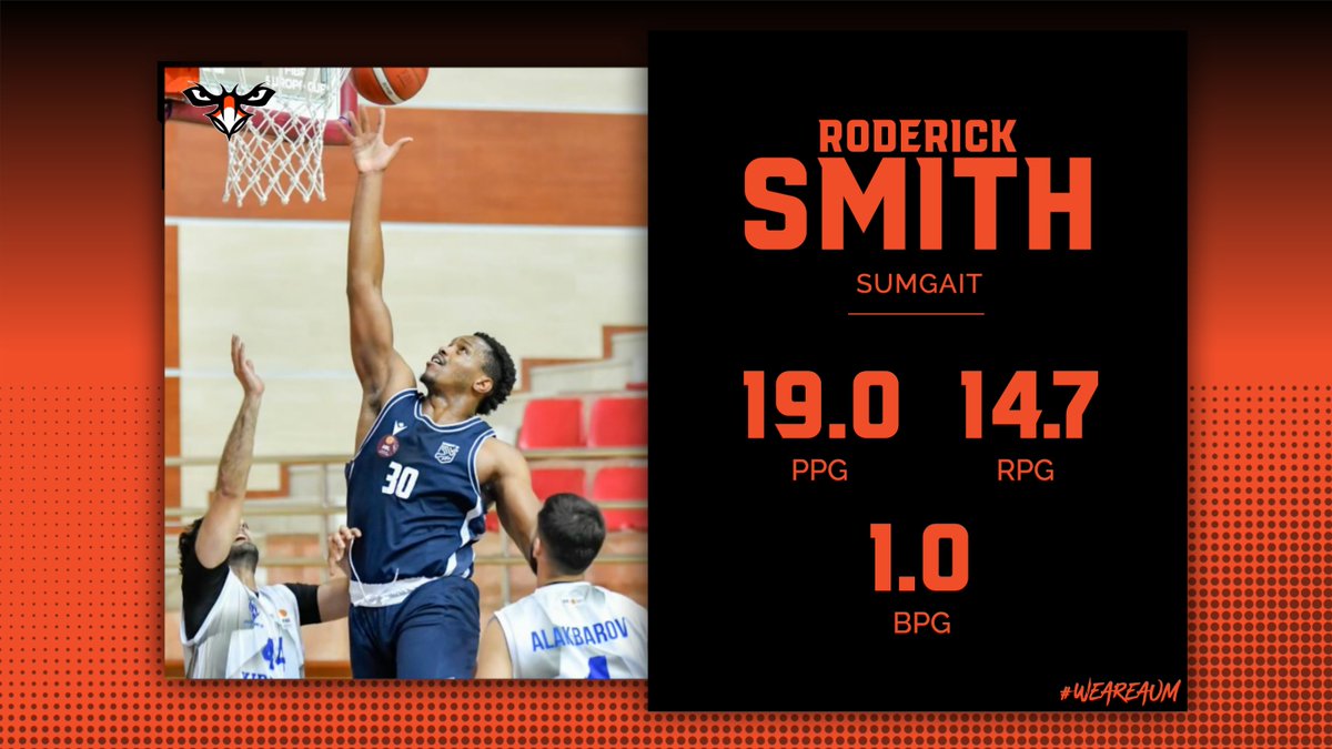 🏀AUM Men’s Basketball (@aumwarhawksmbb) on Twitter photo 🏀 WARHAWKS IN THE PROS 🏀
Our guy <a href="/Rodxbuckets__/">Roderick Smith</a> has been tearing it up so far this year❗️
#ProWarhawks #WeAreAUM 🏀 WARHAWKS IN THE PROS 🏀
Our guy <a href="/Rodxbuckets__/">Roderick Smith</a> has been tearing it up so far this year❗️
#ProWarhawks #WeAreAUM