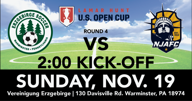 VEClub's tweet photo. "Win &amp; Your IN" this Sunday at the Club as we face-off against @NJALLIANCEFC. 
@opencup @usopencup @phillysoccerpg @MattRalph_ @thegoalkeeper @USAdultSoccer https://t.co/wvr2iAZzHA