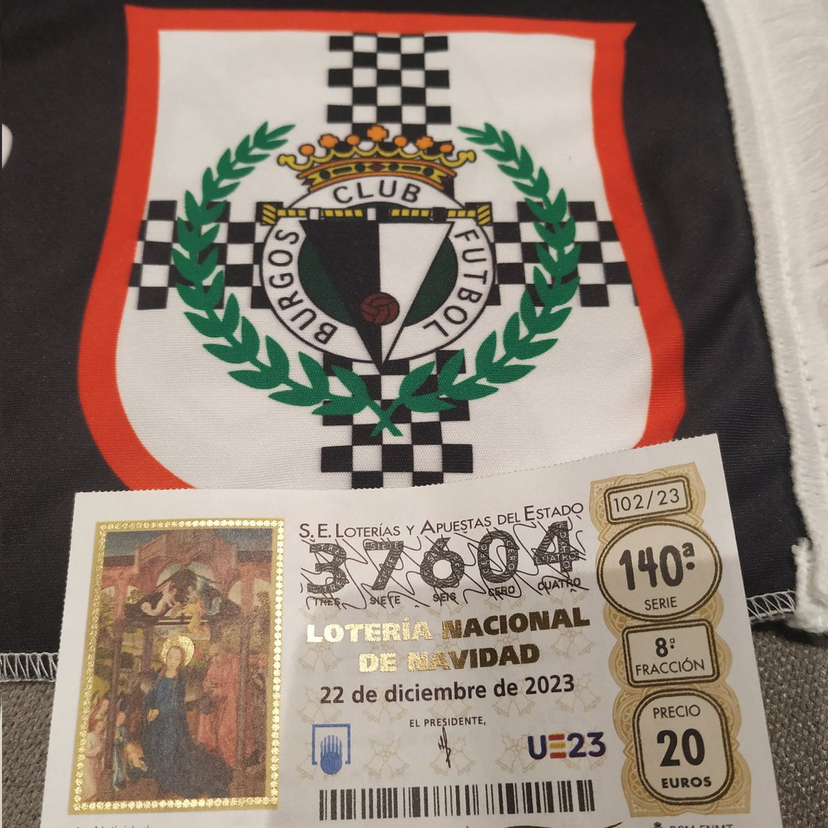 Si quieres lotería de Reducto. Está disponible en la administración Don Pepe, C/ Vitoria 184.