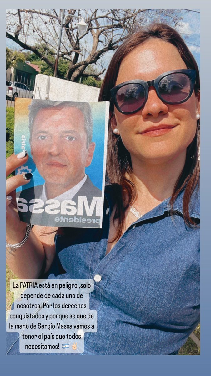 JulietaCortes91's tweet photo. SE VIENE LA ARGENTINA QUE ESTABAMOS ESPERANDO.
#SERGIOMASSAPRESIDENTE
#MERLOBSASCONMASSA
#62ORGANIZACIONESPERONISTAS/MERLO https://t.co/mqN2KgHGrC