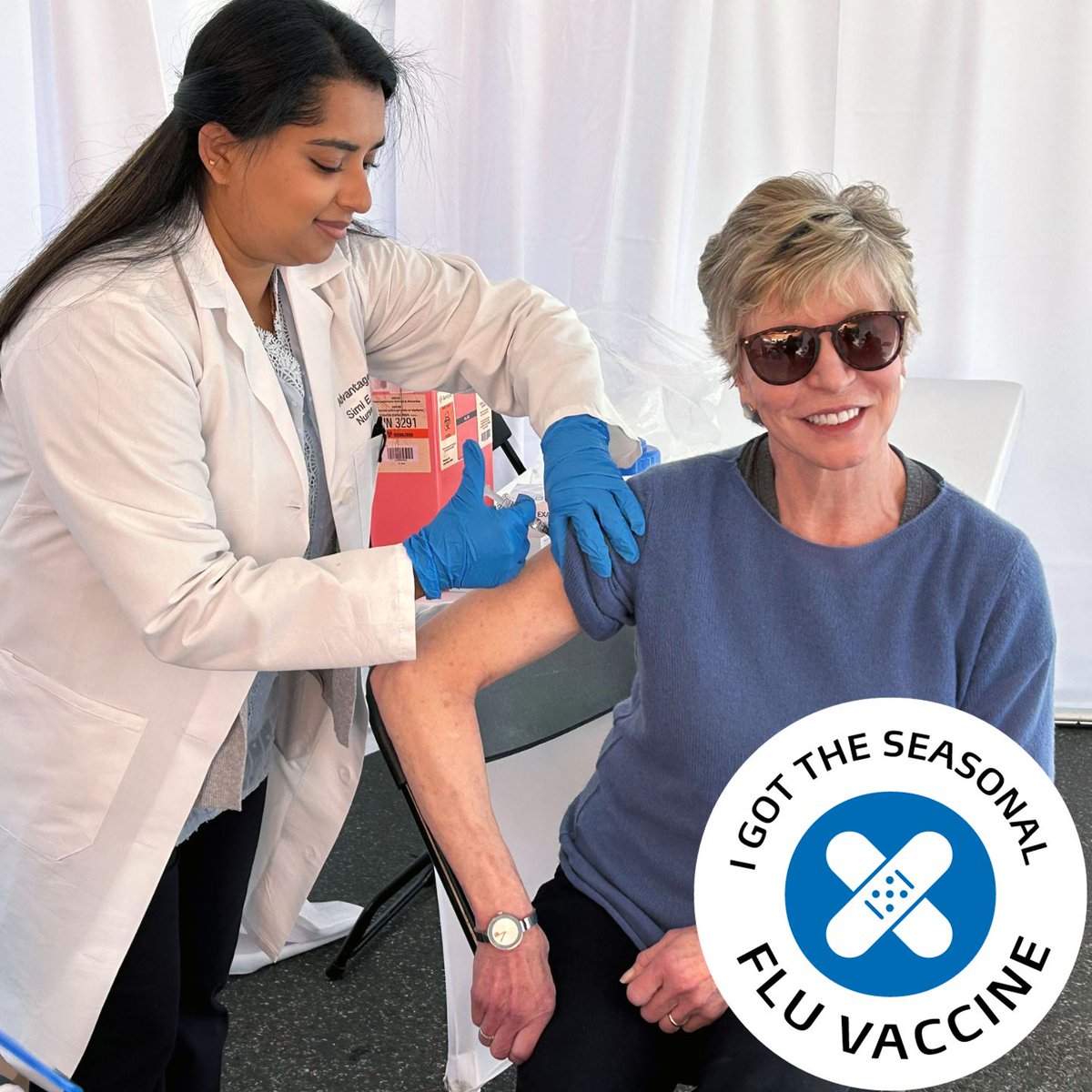 Flu season is here, which means it's time to get your seasonal flu vaccine. Our CEO Karen Ignagni, received her flu vaccine — what are you waiting for? Schedule a flu vaccine appointment today.