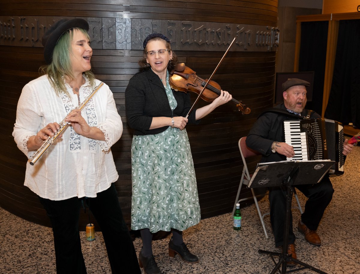 UT Jewish Studies (@utjewishstudies) on Twitter photo The Schusterman Center for Jewish Studies,
the <a href="/ransomcenter/">ransomcenter</a>, and @Germanic_Utexas hosted "Isaac Bashevis Singer at 120!" - a celebration of the storytelling of the Yiddish author and Nobel Laureate on his 120th birthday.
Photo Credit: Pete Smith. The Schusterman Center for Jewish Studies,
the <a href="/ransomcenter/">ransomcenter</a>, and @Germanic_Utexas hosted "Isaac Bashevis Singer at 120!" - a celebration of the storytelling of the Yiddish author and Nobel Laureate on his 120th birthday.
Photo Credit: Pete Smith.