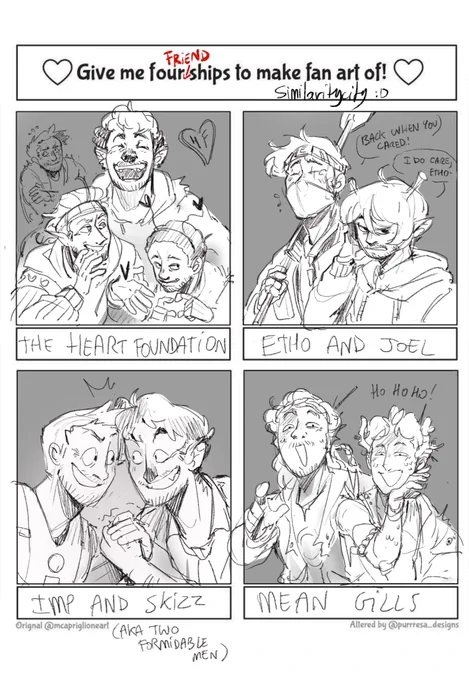 It s them! The bros! The friendos the  pals the chums the buddies! (No idea if I will ever color this-)
#traffictwt #secretlifefanart #limitedlifefanart #lifeseries 