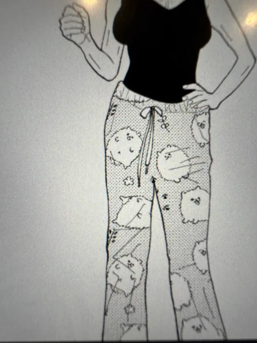 杏子さんのパジャマが可愛すぎるので見ていただきたい(●`ω'●) ポメちゃん(もちろん素材) 作ってくださった方に感謝〜あ(っ`ω'c) #おはおや #スーフル