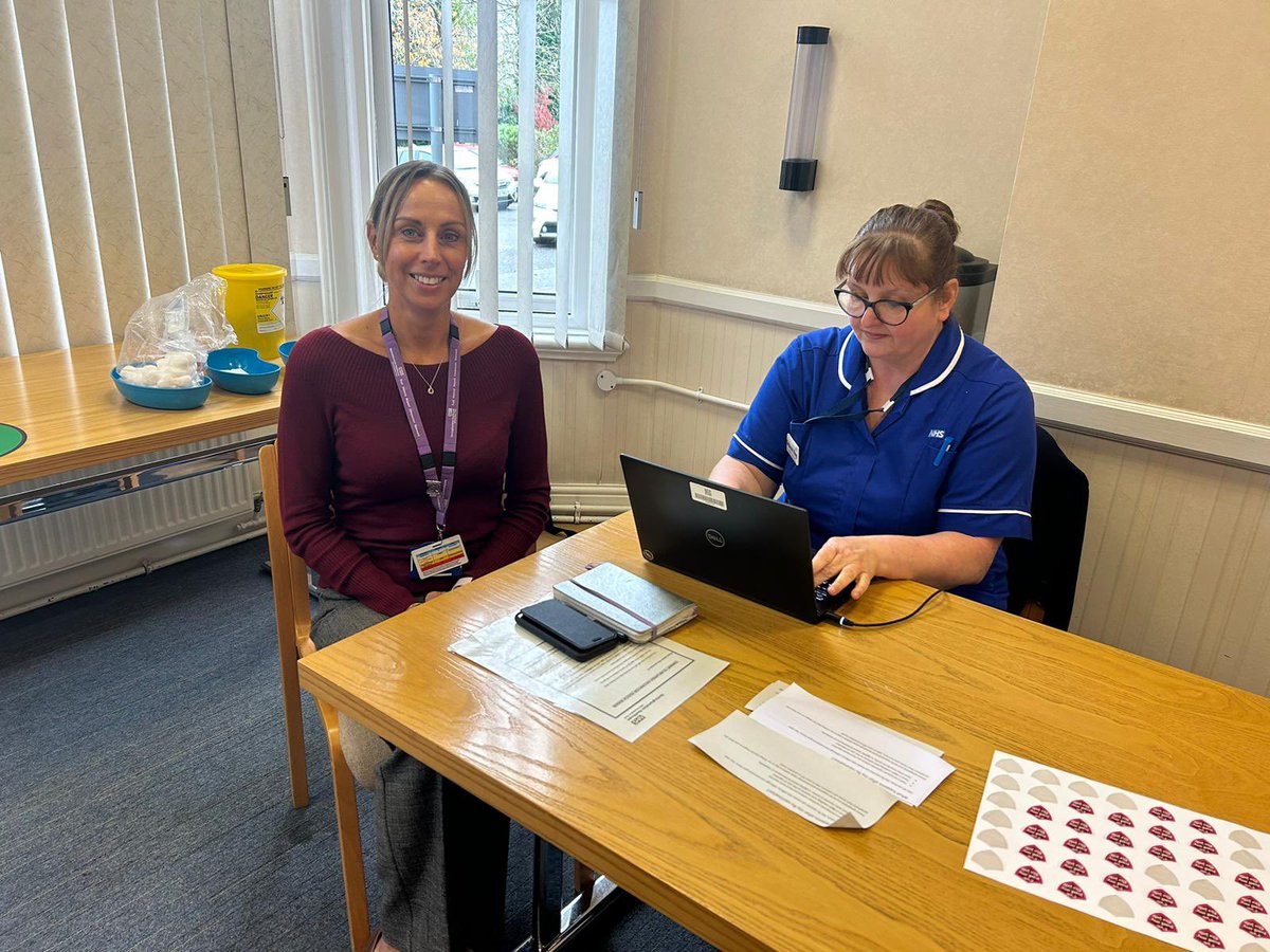 SJWesty21's tweet photo. Time to get my flu jab. Really easy process at Duncan Mac and easy to book on connect 🩼
@NottsHealthcare https://t.co/8VdMFcxaoe