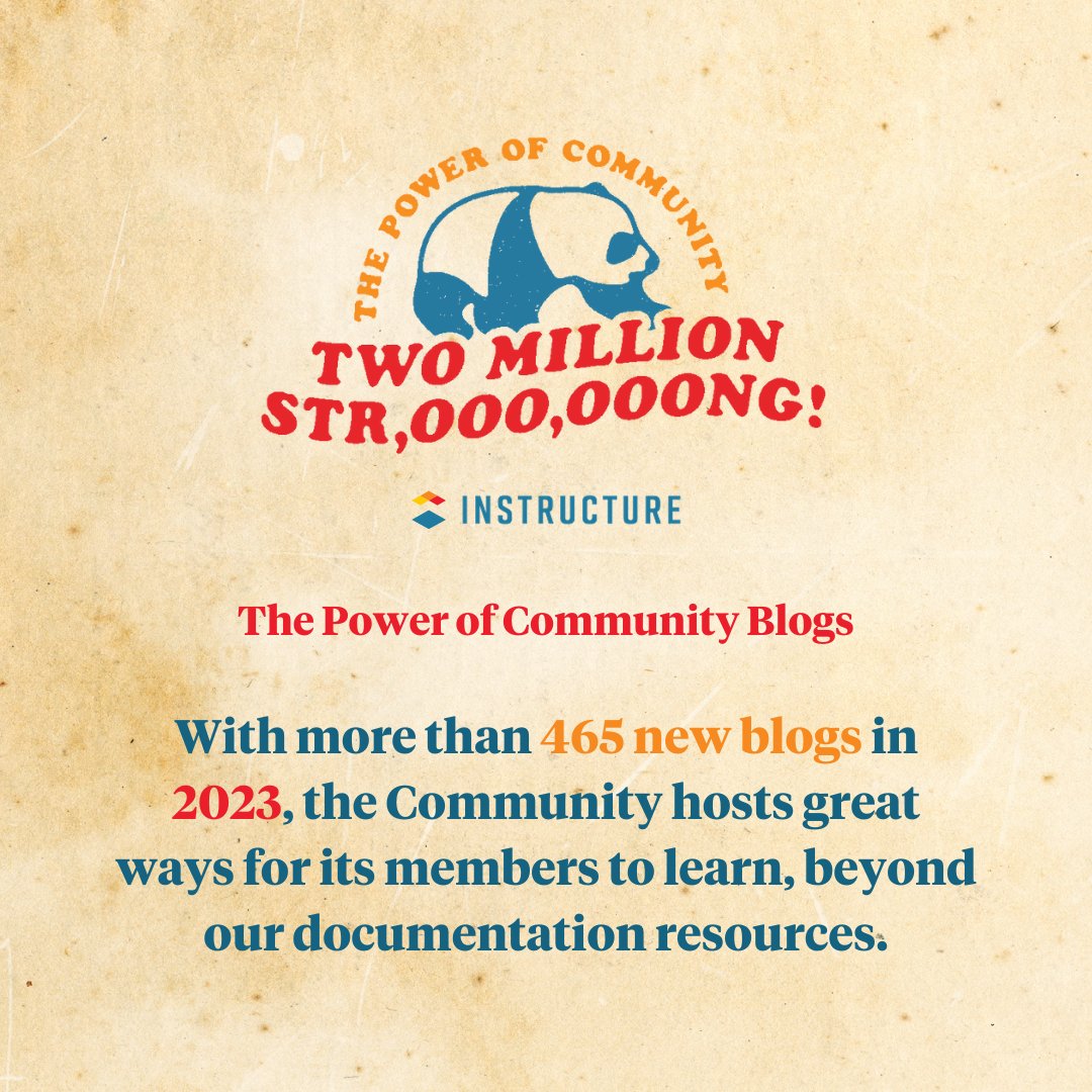 Blog much? Well, we do! And it shows in our #PowerofCommunity 💪 Click to read more and (there might even be a couple prizes to win!) on The Community: bit.ly/49shJYY 🐼🤝