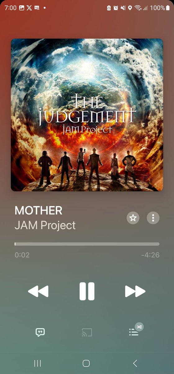 intenwordgmail1's tweet photo. 「JAM Projectシリーズ」=「JAM Projectも本当にヤバい」=「オールスターなので同系統の歌が沢山」=「戦いの幕開け」&amp;「戦士達への応援」&amp;「戦いは終わらない」&amp;「心や気持ちや精神や魂は永遠で不滅」=「20231117の朝」
#歌占い 
#地球最先端占い 
#オリジナル占い 
#誰でも可能 
#JAMProjectシリーズ https://t.co/LaCtk11bDp