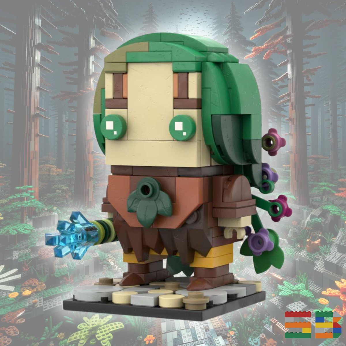 I was invited to participate in the Brickheadz Masters contest, organised by The BrickGang, and won in the first round, thanks to this design. 

Follow the tournament here: 
instagram.com/thebrickgangof…

There are amazing creations by top Brickheadz designers!