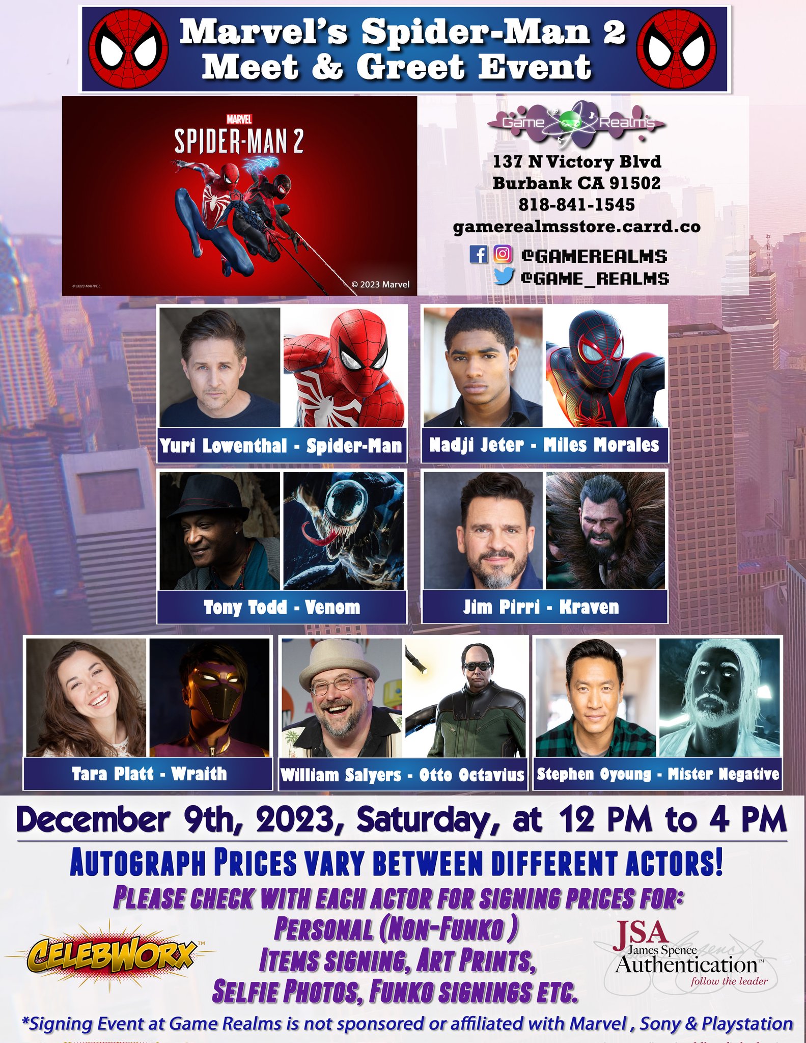 Everyone's favorite symbiote has infiltrated FAN EXPO. Tony Todd (Venom) is  joining fellow Marvel's Spider-Man 2 star Nadji Jeter (Miles…